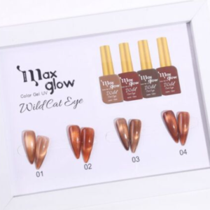 COLECCION CAT EYES MAXGLOW WILD X4