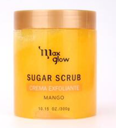 EXFOLIANTE  SUGAR SCRUB MAXGLOW MANGO