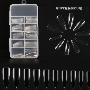 UÑAS JELLY  STILETO X100 MAXGLOW